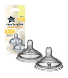 Tommee Tippee CTN Medium Flow Nipple Teats 3m+ حلمة